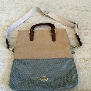 Fossil bag that adjusts several ways! Used once- excellent condition!